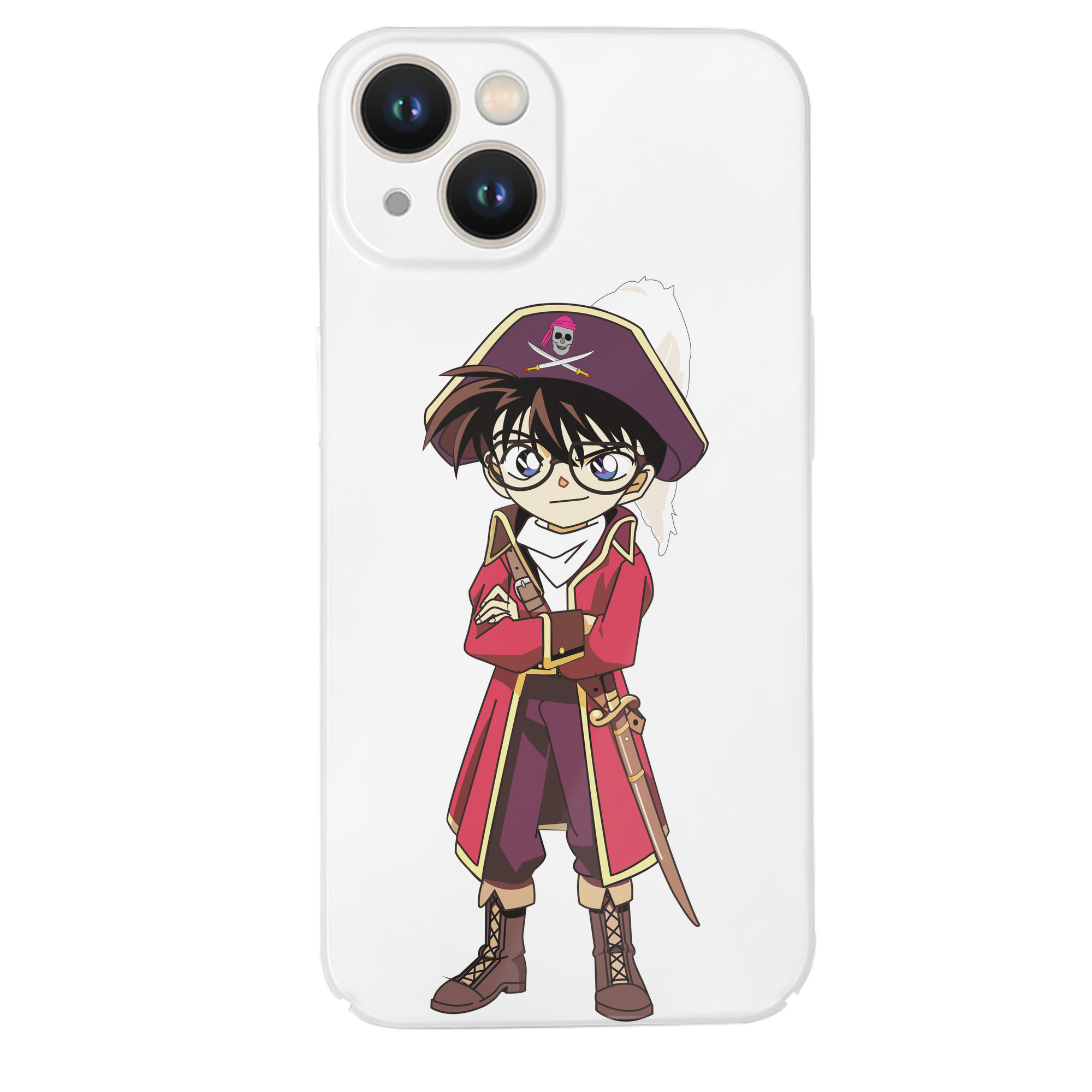 （画像用） 名探偵コナン 江戸川 コナン Detective Conan Conan Edogawa 【iPhone 14シリーズ対応】ハードケース